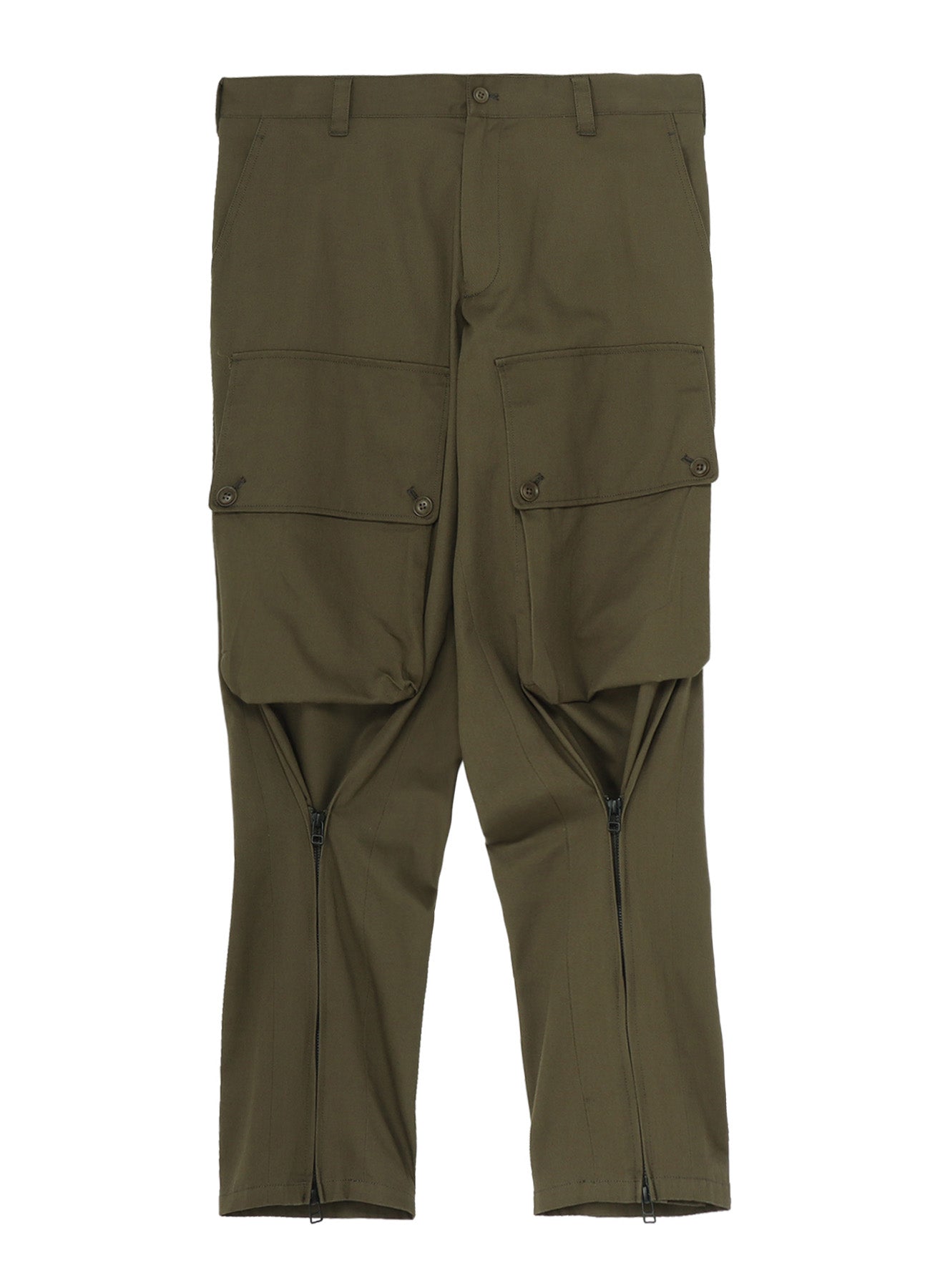 KATSURAGI ZIPPER JODHPURS CARGO PANTS