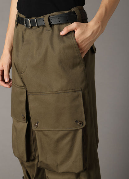 KATSURAGI ZIPPER JODHPURS CARGO PANTS