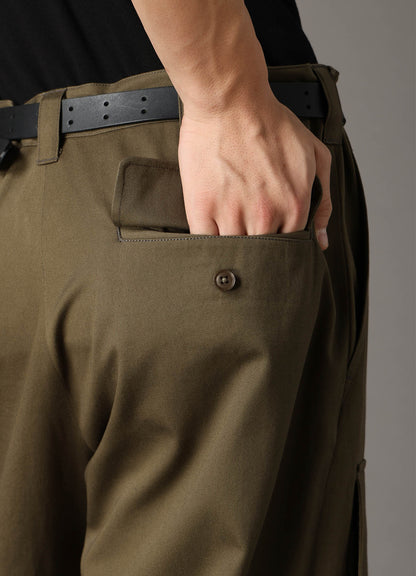 KATSURAGI ZIPPER JODHPURS CARGO PANTS