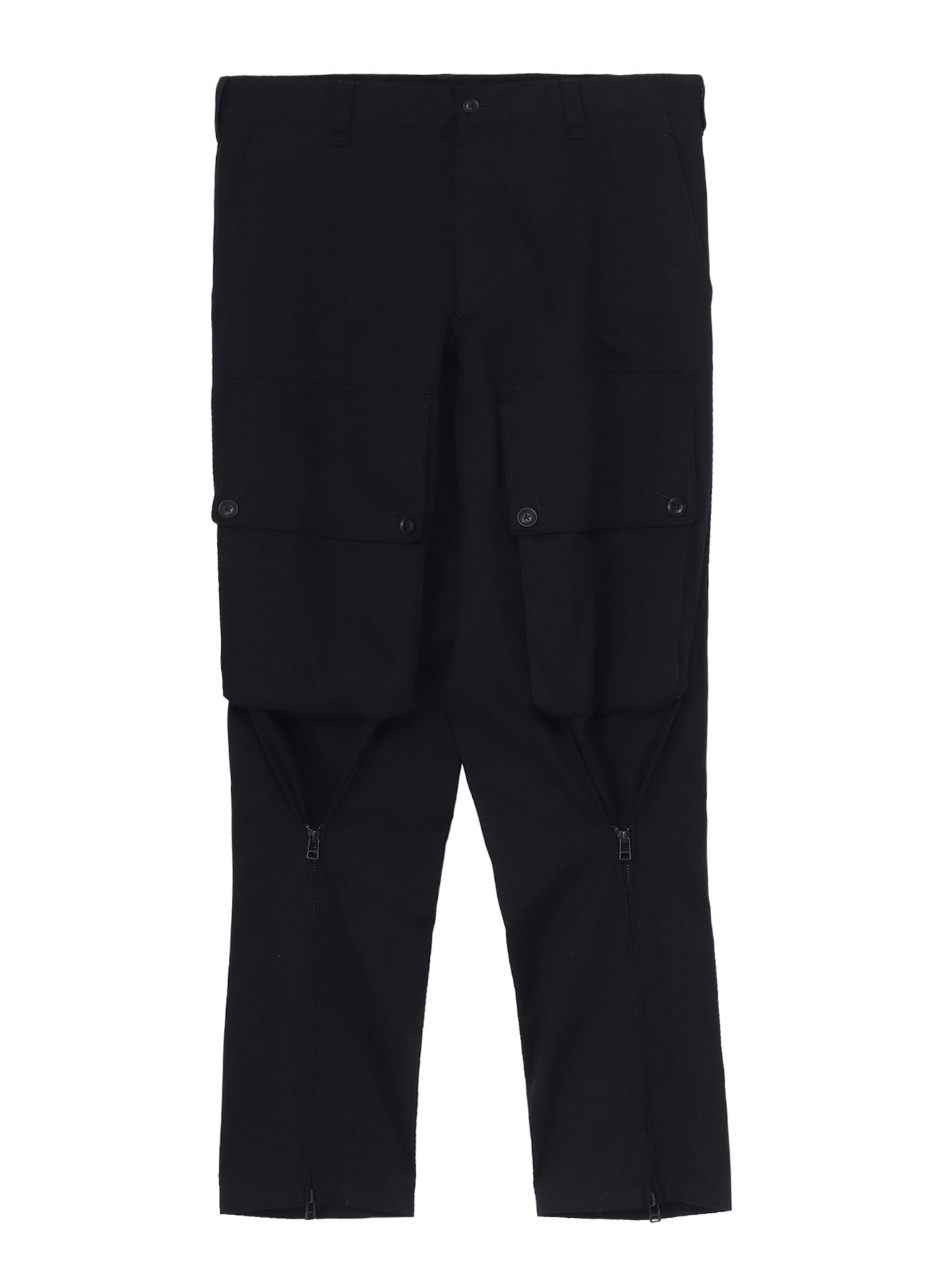 KATSURAGI ZIPPER JODHPURS CARGO PANTS