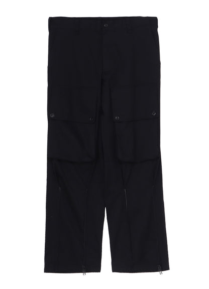 KATSURAGI ZIPPER JODHPURS CARGO PANTS