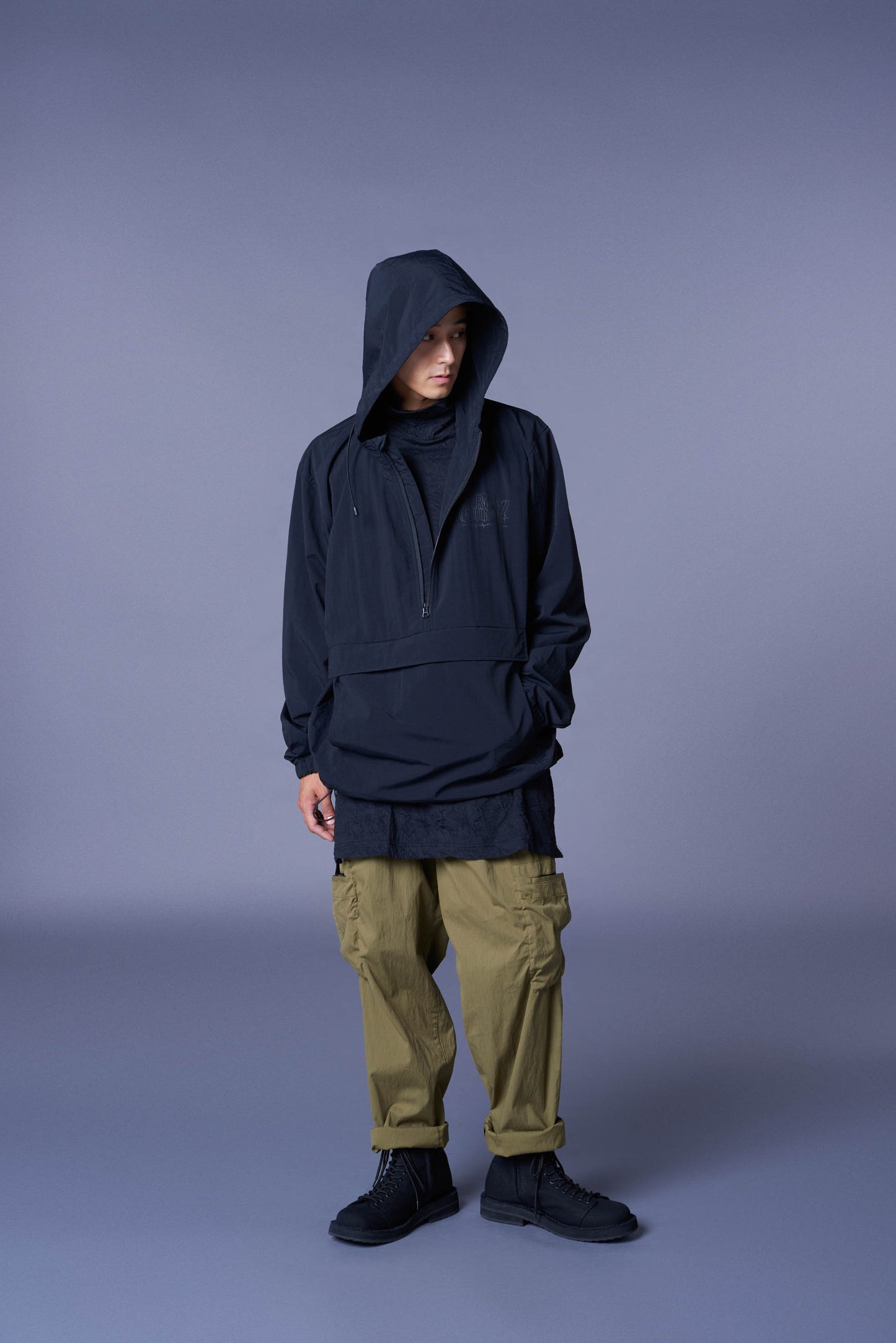 GYLOGO GRAPHIC ANORAK PARKA