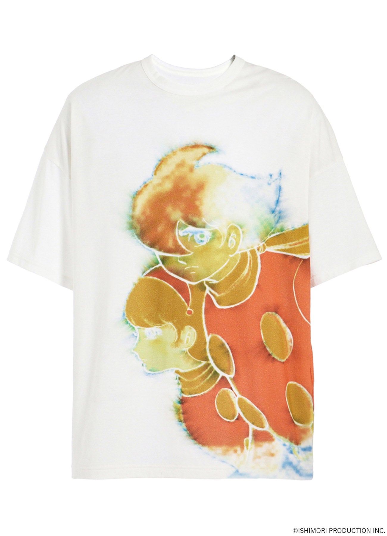 Ground Y×Cyborg 009 60th CYBORG 009 & CYBORG 003 WATERCOLOR SHORT SLEEVE T-SHIRT