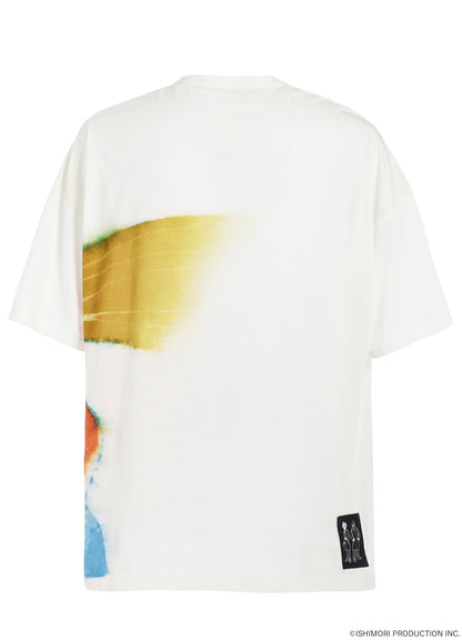 Ground Y×Cyborg 009 60th CYBORG 009 & CYBORG 003 WATERCOLOR SHORT SLEEVE T-SHIRT