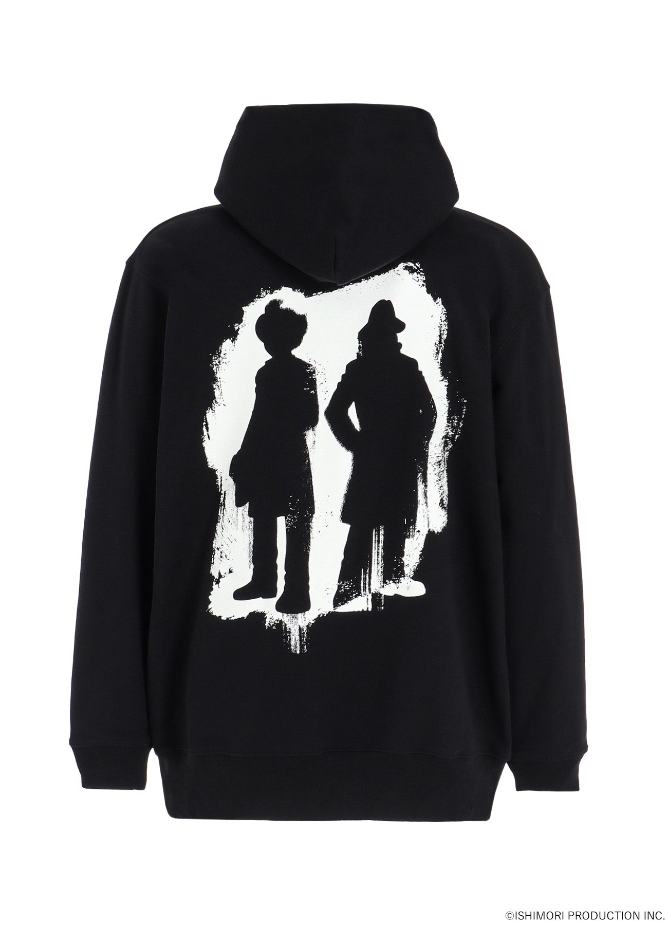 Ground Y×Cyborg 009 60th CYBORG 009 & DR.YY NEWLY DRAWN SILHOUETTE HOODIE