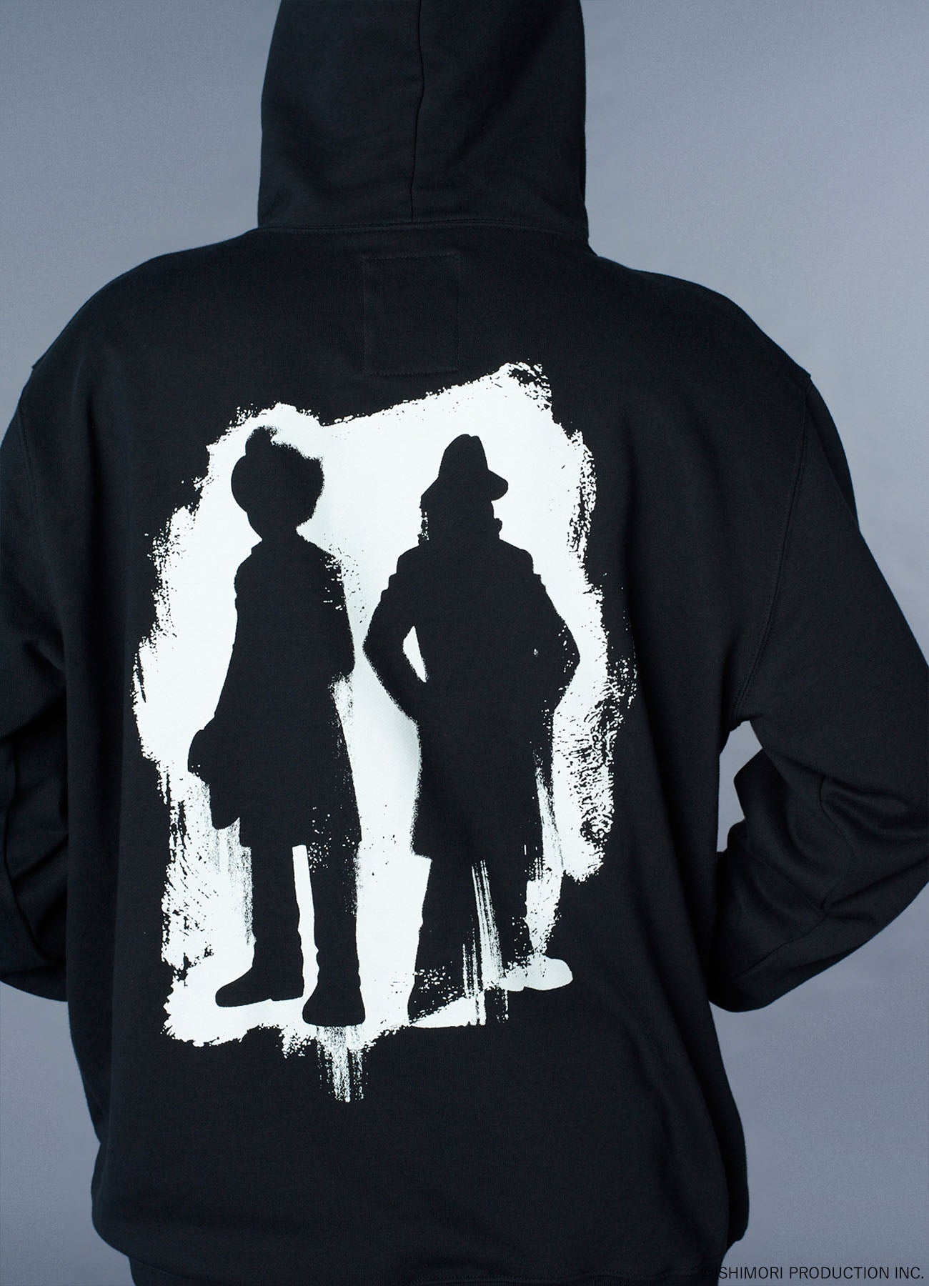 Ground Y×Cyborg 009 60th CYBORG 009 & DR.YY NEWLY DRAWN SILHOUETTE HOODIE