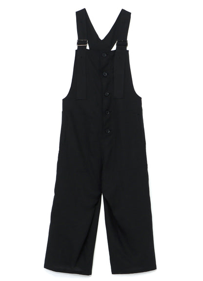 LINEN LAWN  FRONT BUTTON OVERALLS