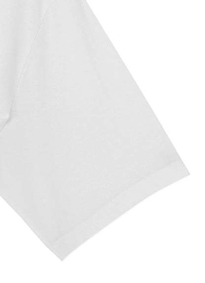 COTTON JERSEY HEM BELTED T-SHIRT