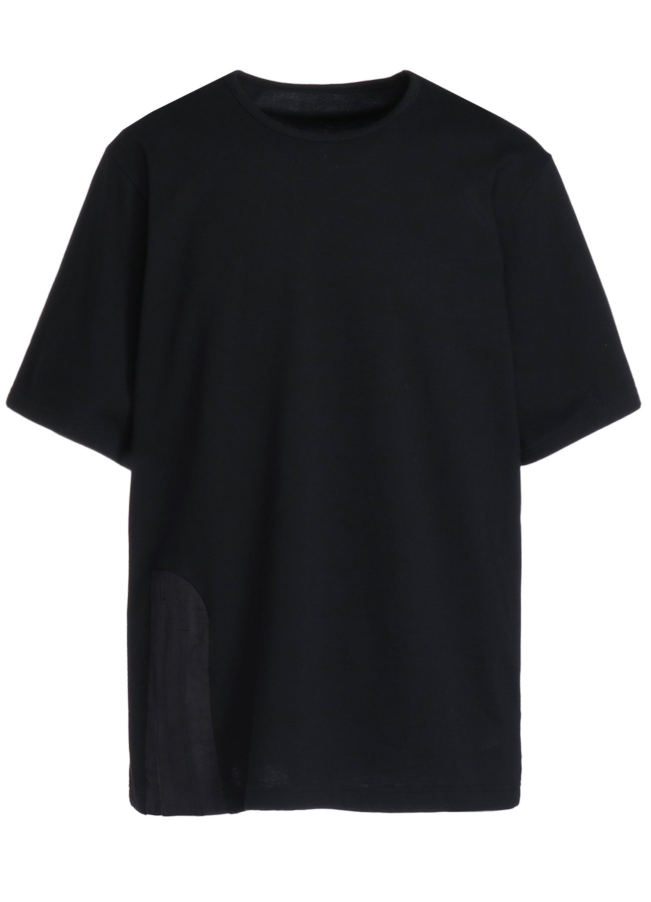 COTTON JERSEY HEM BELTED T-SHIRT