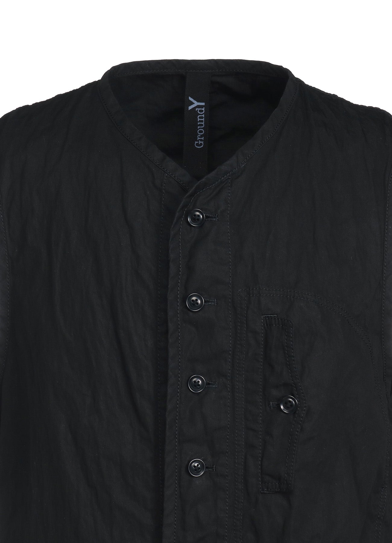 NY/C CROSS PIPING VEST