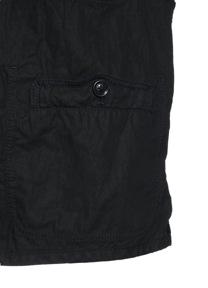 NY/C CROSS PIPING VEST