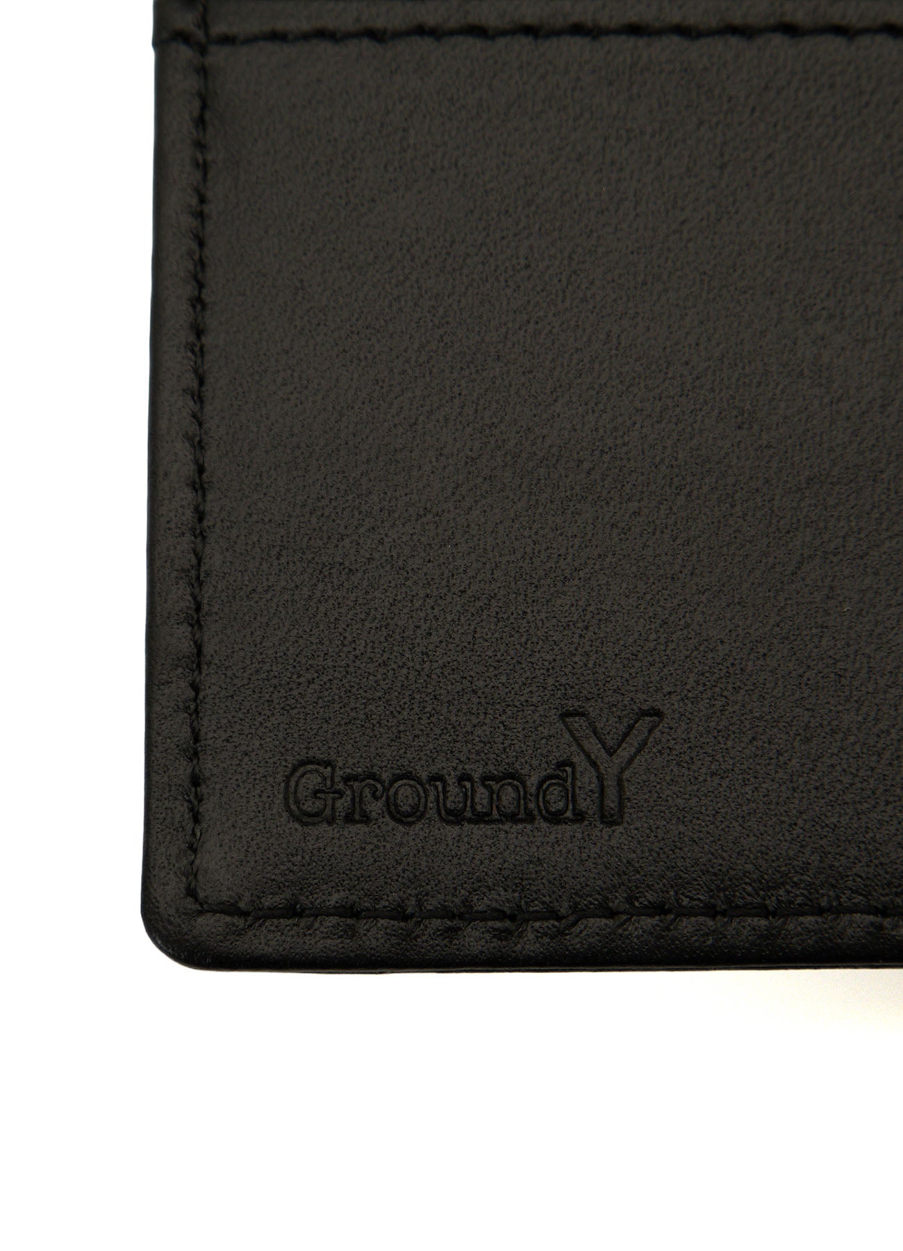 PRINTED LEATHER DOUBLE-FOLD WALLET