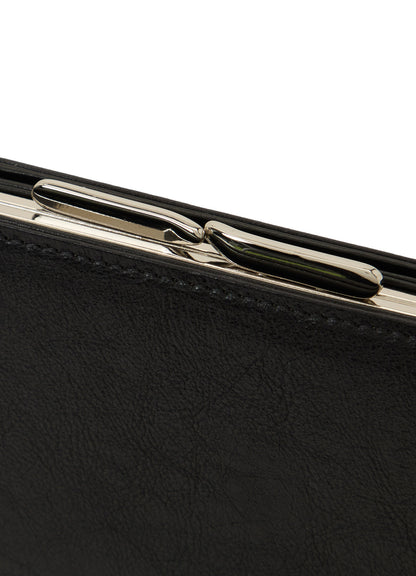 COW LEATHER DOUBLE FOLD WALLET
