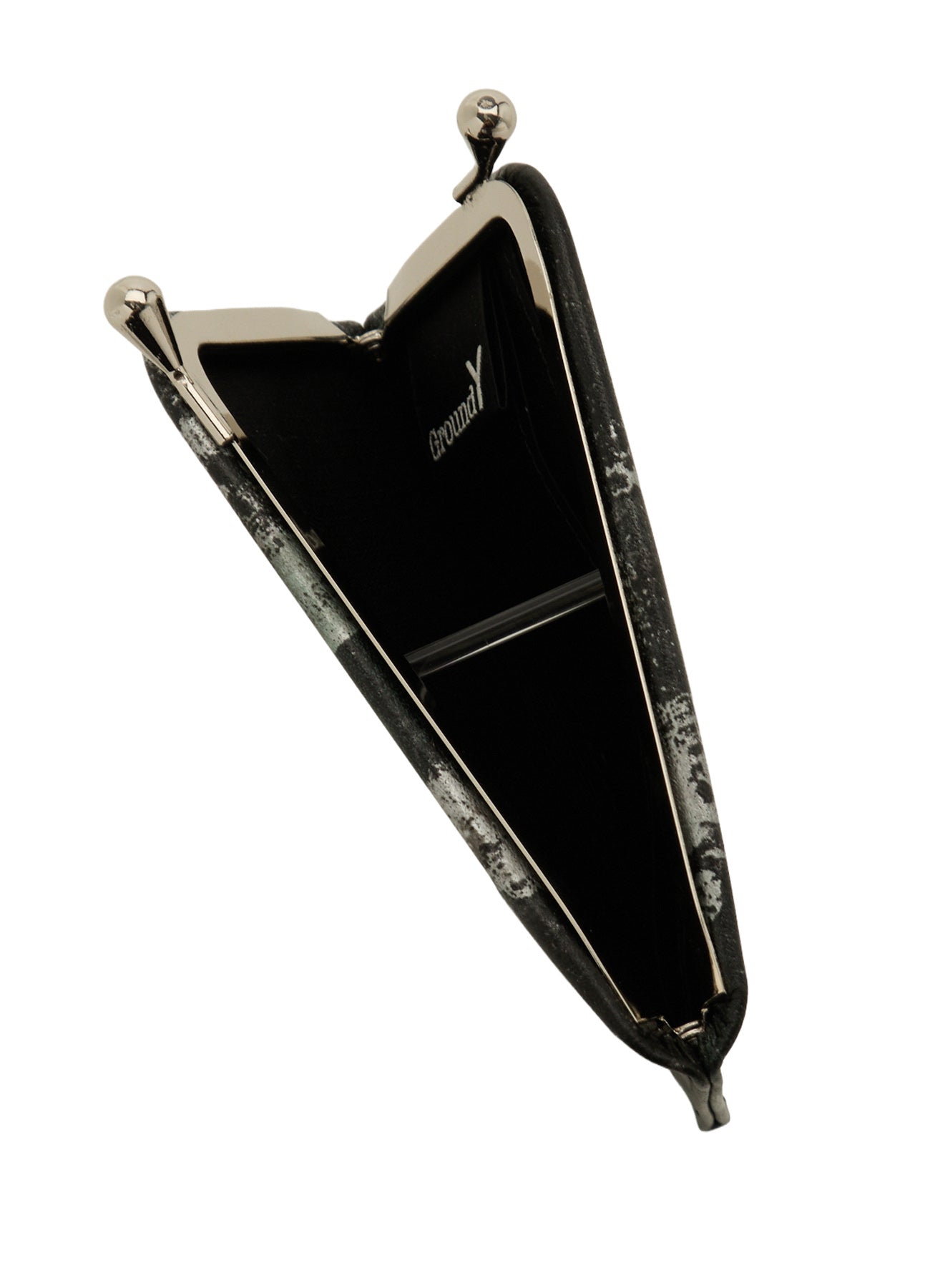 PRINTED LEATHER CARD & COIN CASE