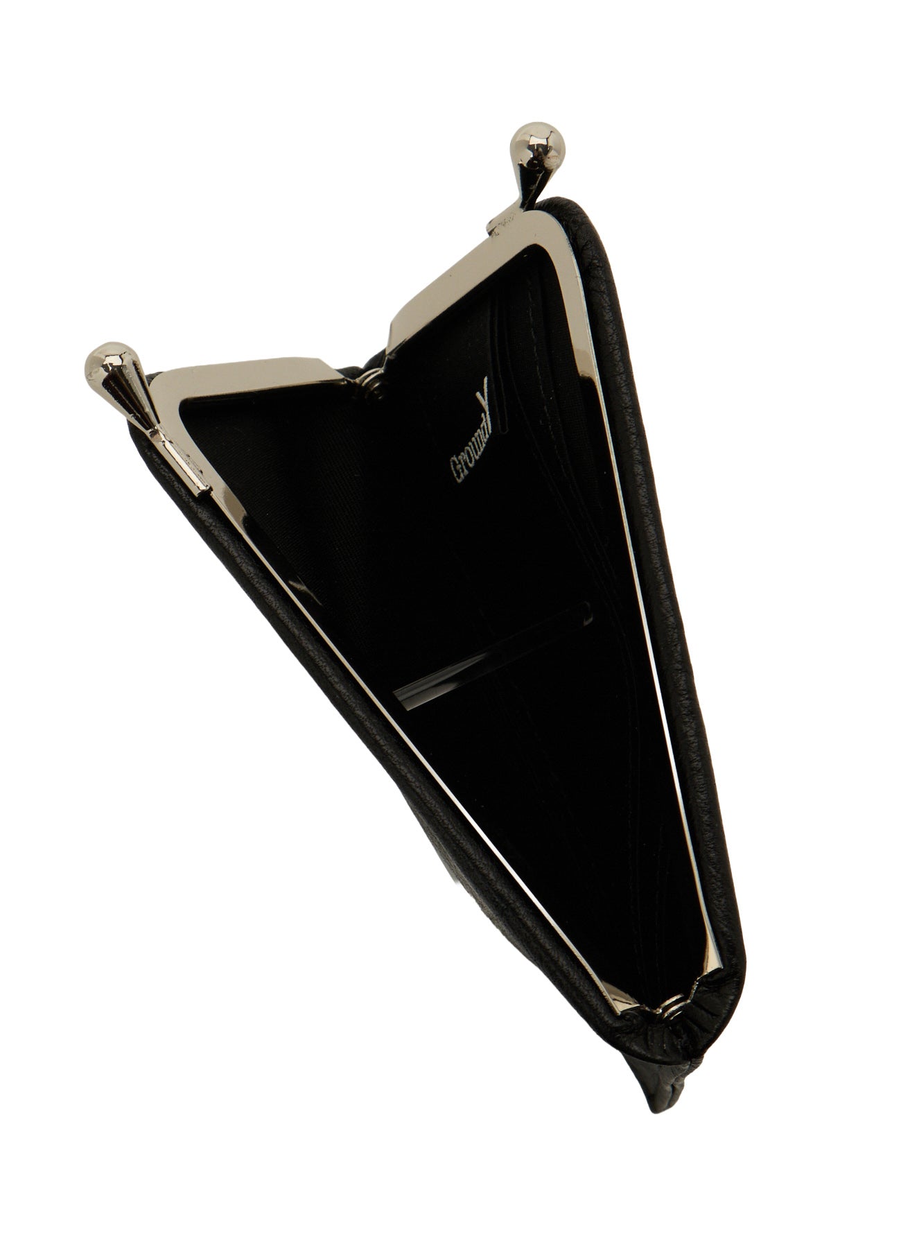 COW LEATHER CARD & COIN CASE W/CLASP