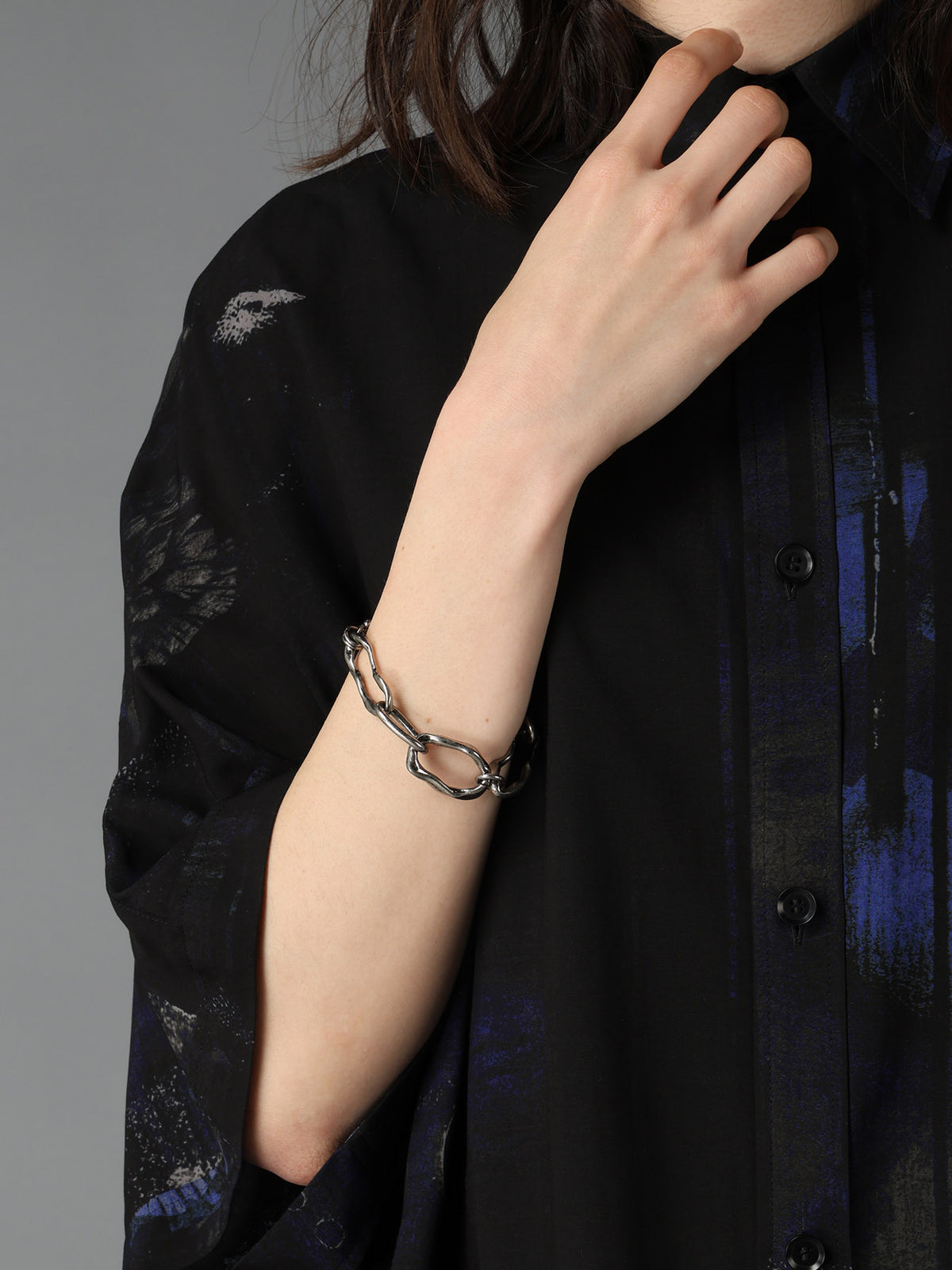 BRASS WAVE BRACELET