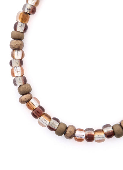 BRASS DIAMOND LIKE BEADS BRACELET