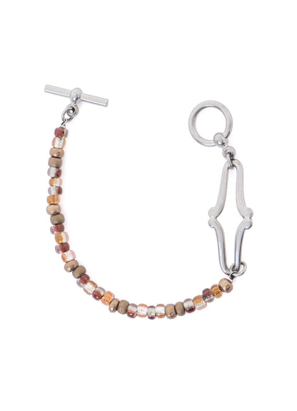 BRASS DIAMOND LIKE BEADS BRACELET