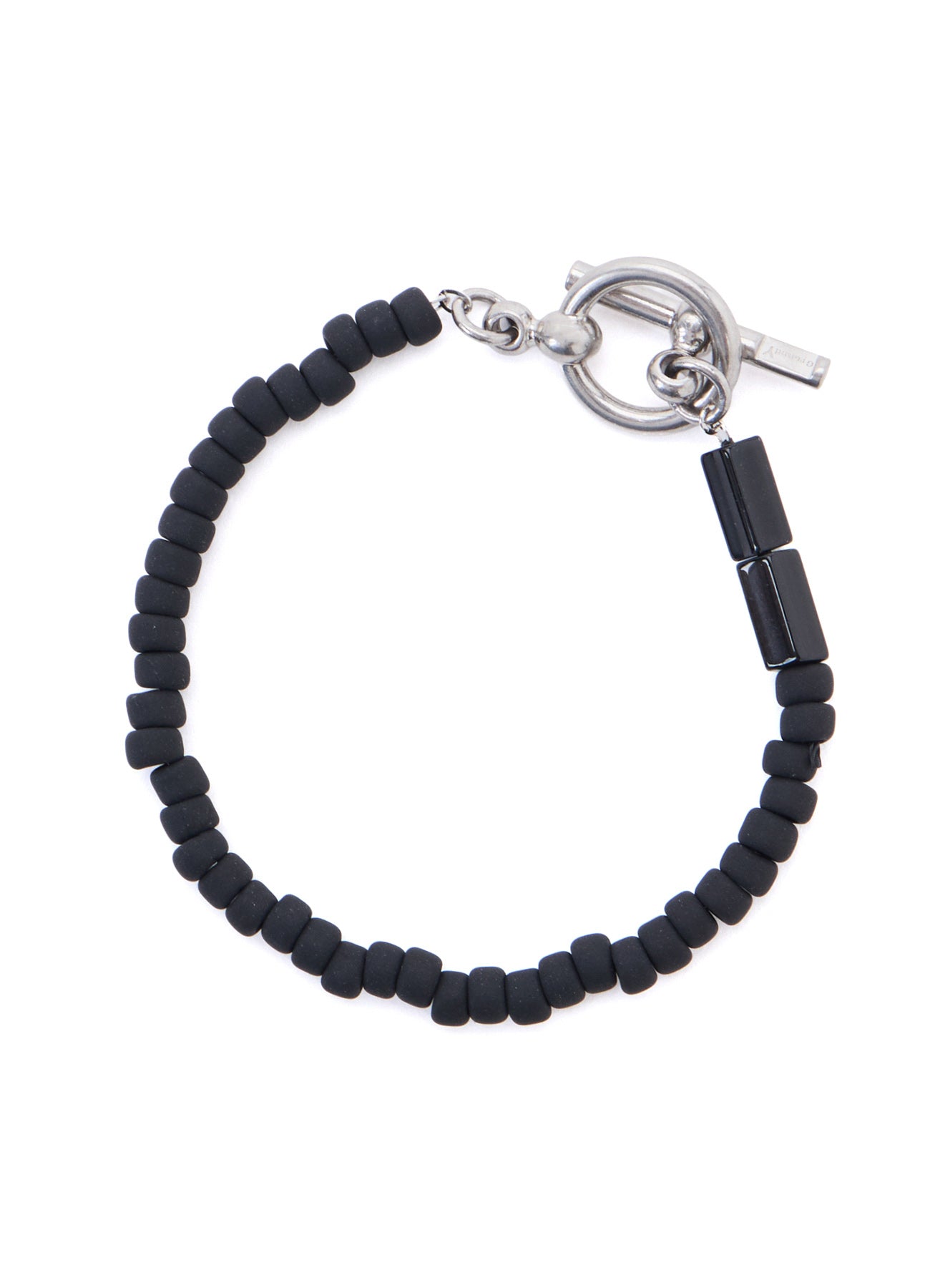 BRASS BLACK BEADS BRACELET