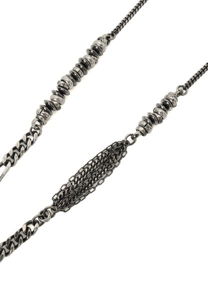 BRASS MATEL BEADS NECKLACE