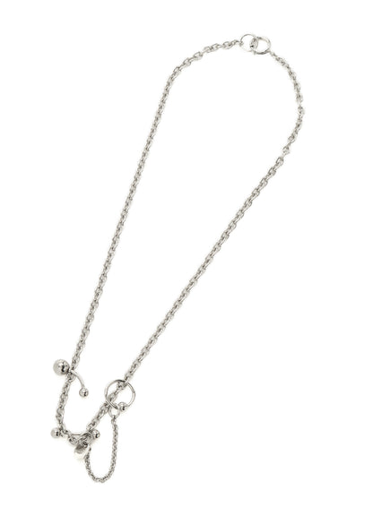 BRASS BODY THIN CHAIN NECKLACE