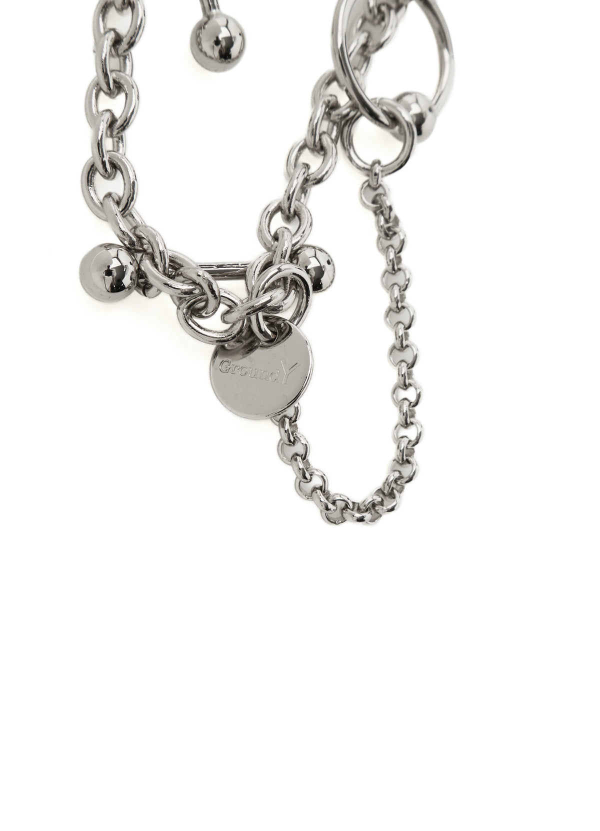 BRASS BODY THIN CHAIN NECKLACE