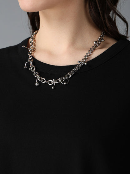 BRASS BODY THICK CHAIN NECKLACE