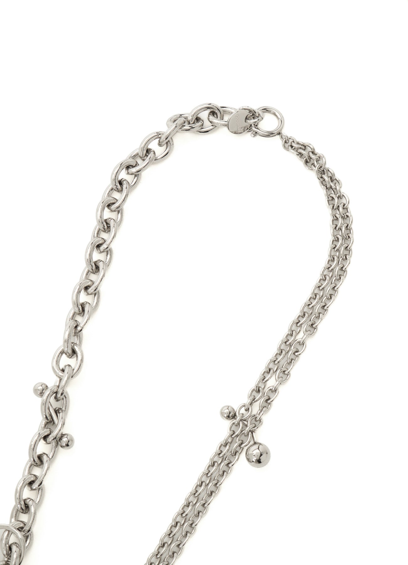 BRASS BODY THICK CHAIN NECKLACE