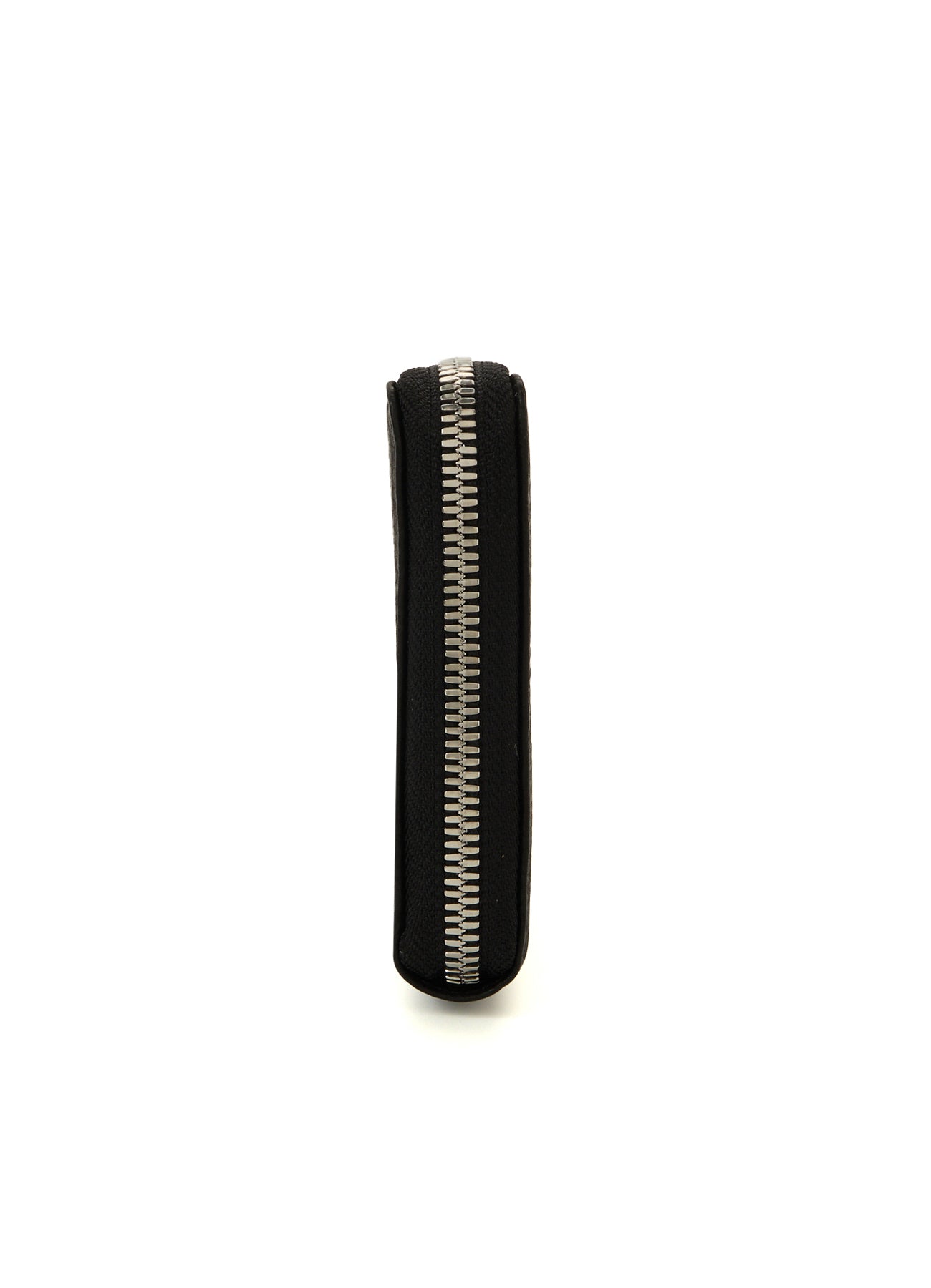 COW LEATHER BLACK & WHITE LONG WALLET