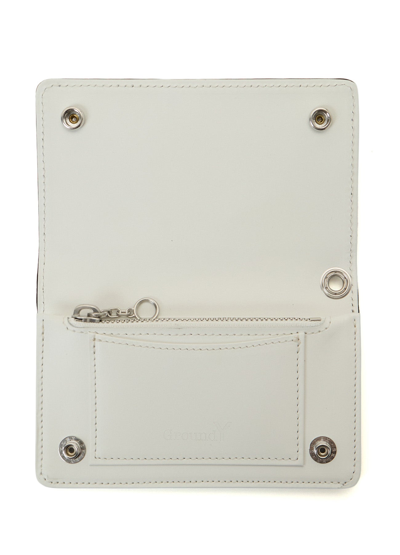 COW LEATHER BLACK & WHITE WALLET