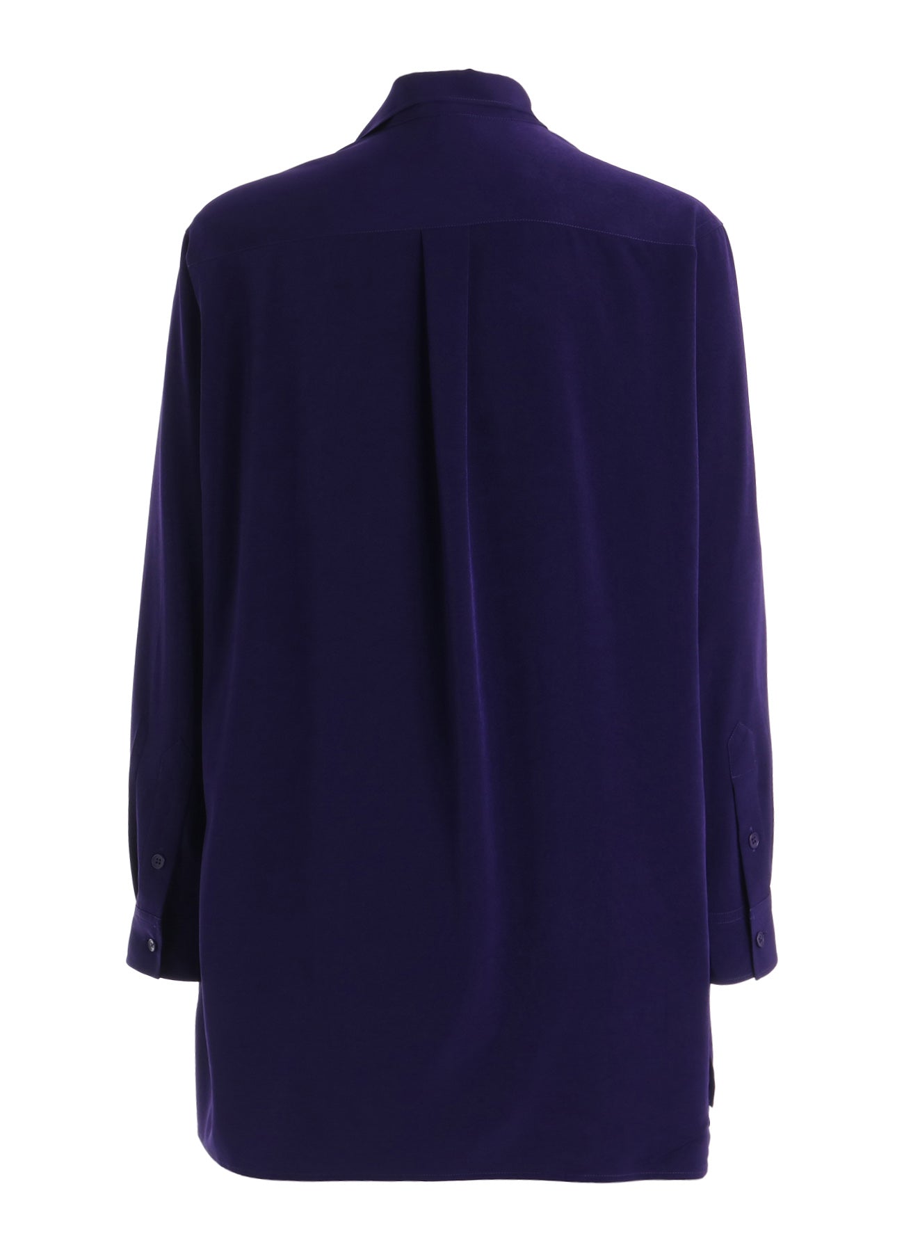 CREPE de CHINE BOW TIE COLLAR SHIRT