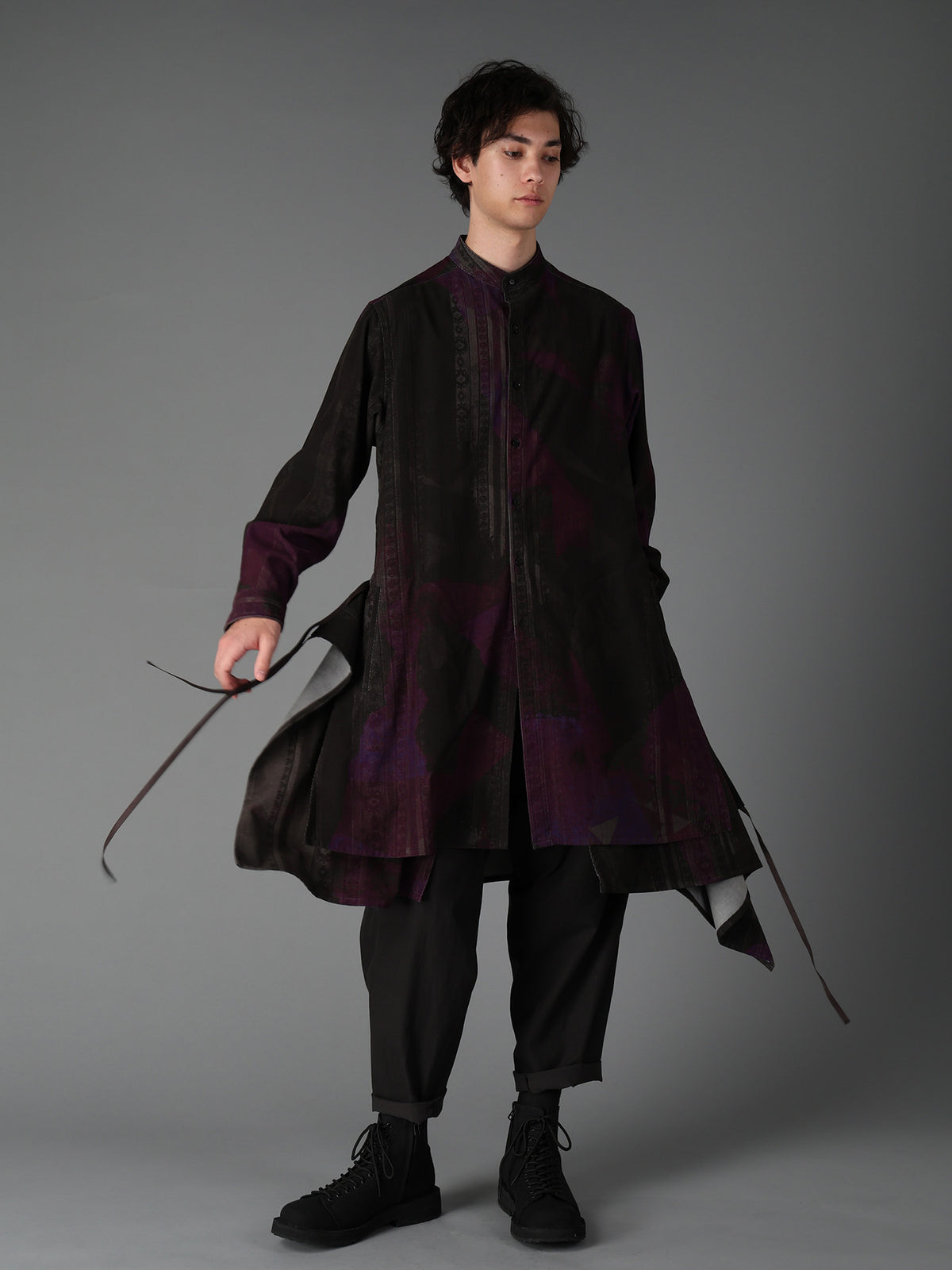 NARROW RIB CORDUROY BIG SHIRT