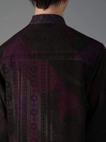 NARROW RIB CORDUROY BIG SHIRT