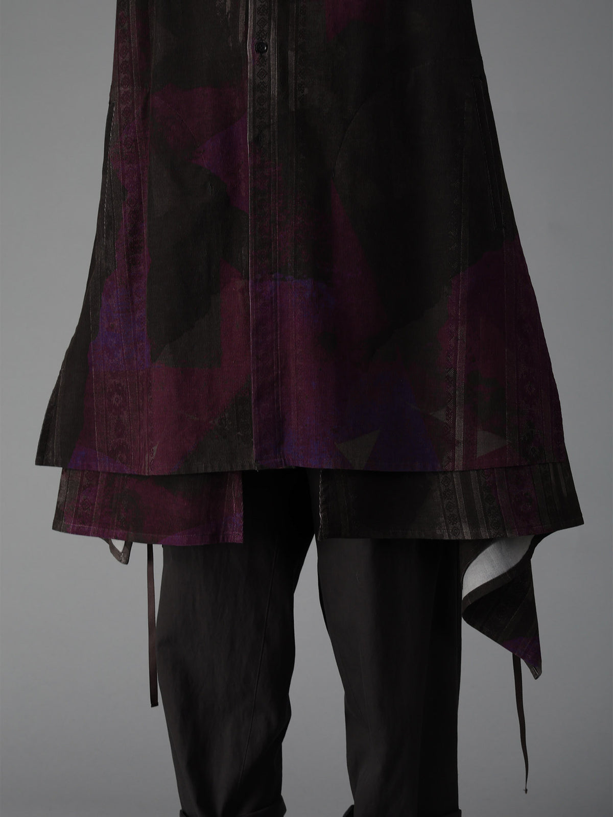 NARROW RIB CORDUROY BIG SHIRT