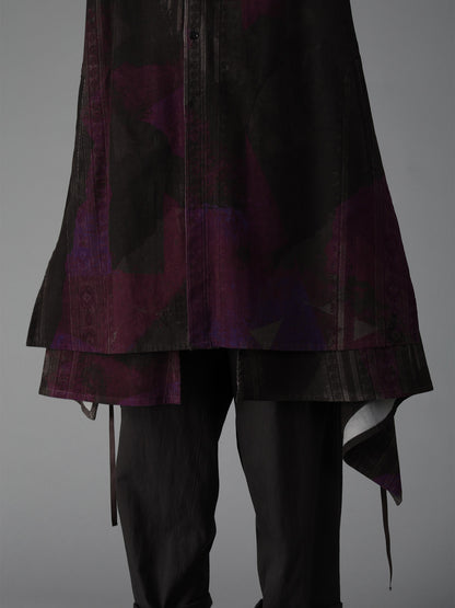 NARROW RIB CORDUROY BIG SHIRT