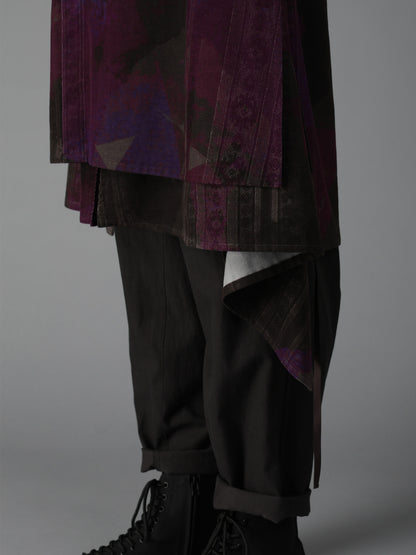 NARROW RIB CORDUROY BIG SHIRT