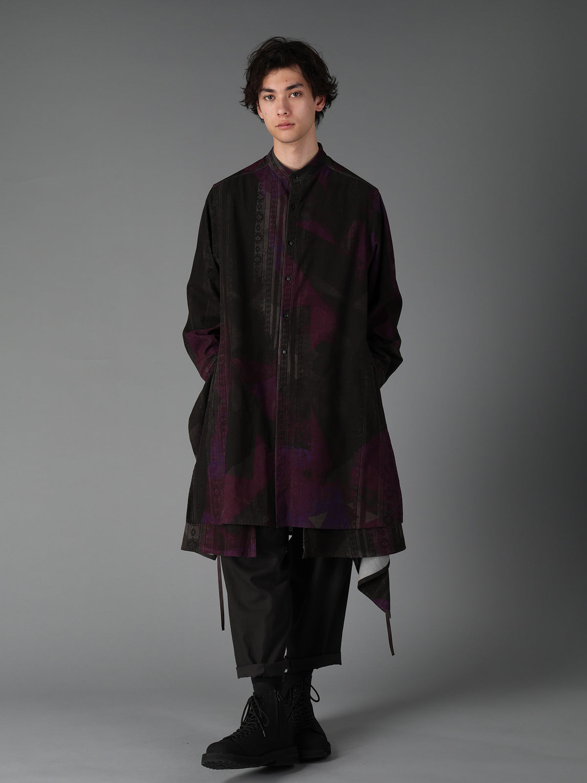 NARROW RIB CORDUROY BIG SHIRT