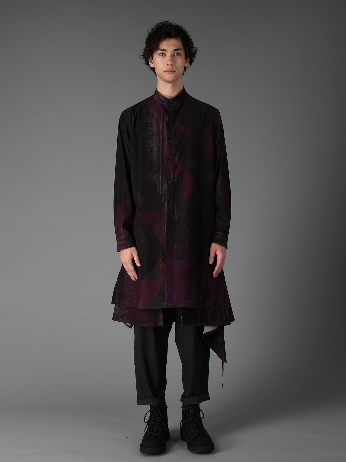 NARROW RIB CORDUROY BIG SHIRT