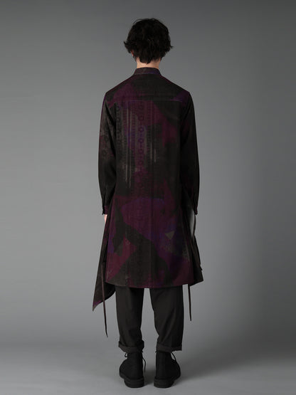 NARROW RIB CORDUROY BIG SHIRT