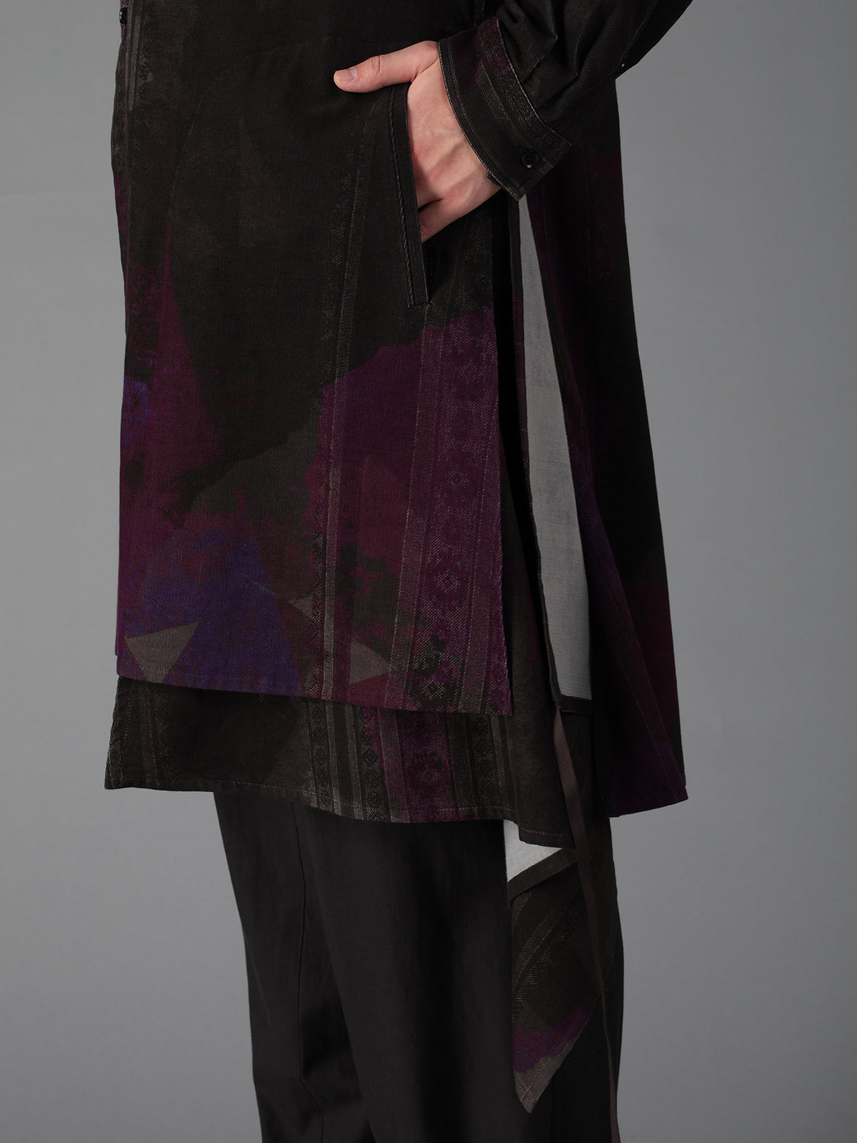 NARROW RIB CORDUROY BIG SHIRT