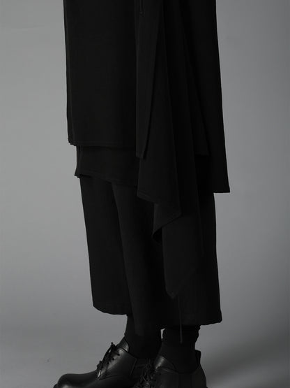 CREPE de CHINE POCKET BAGS BIG SHIRT
