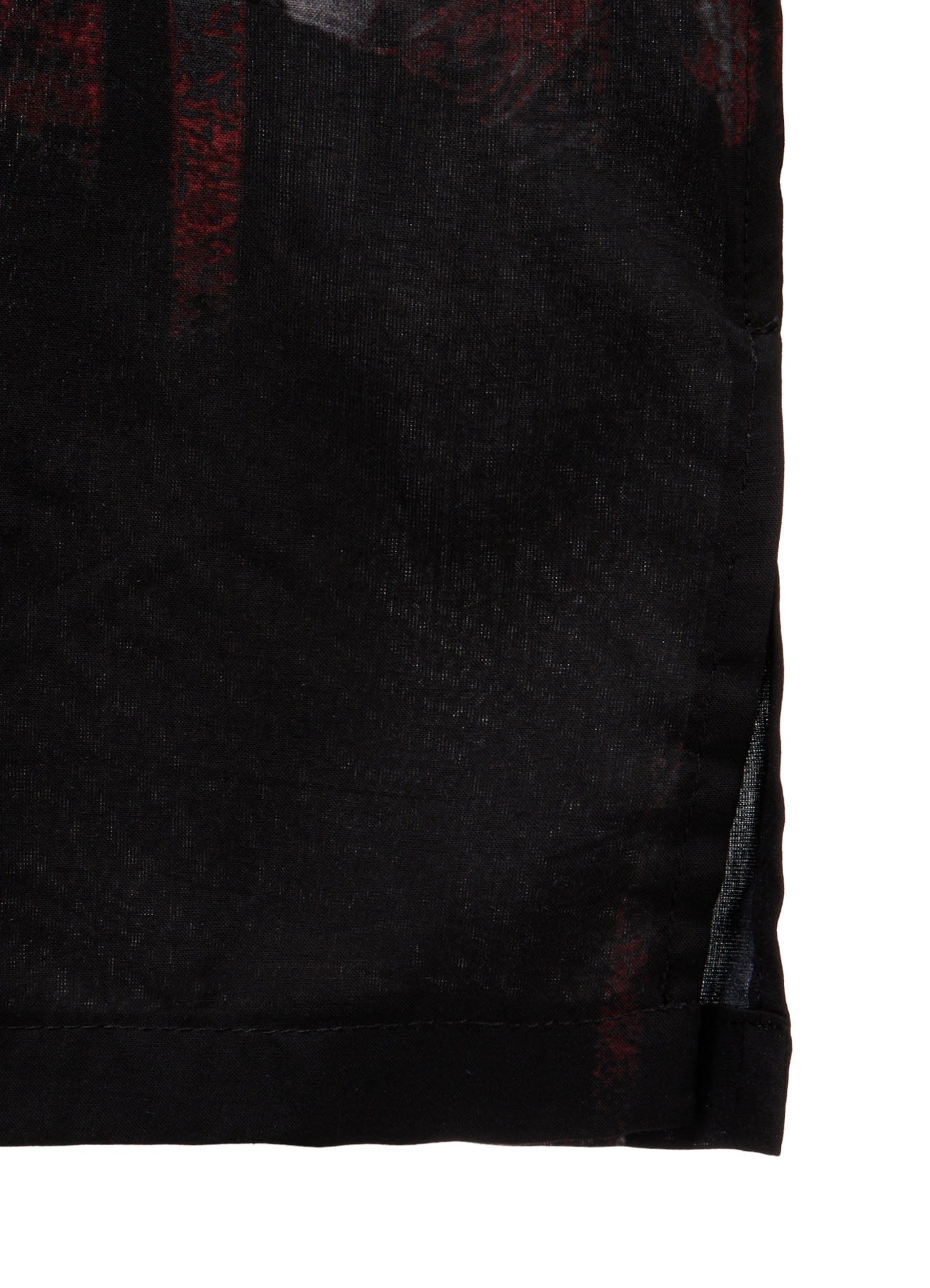 RAYON FLORAL STRIPED FRONT DOLMAN BIG SHIRT – THE SHOP YOHJI YAMAMOTO