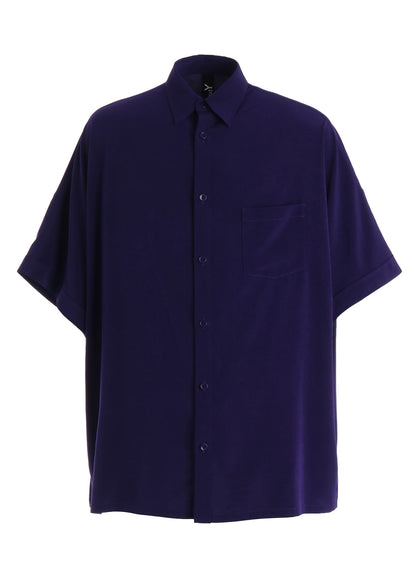 CREPE de CHINE FRONT DOLMAN BIG SHIRT