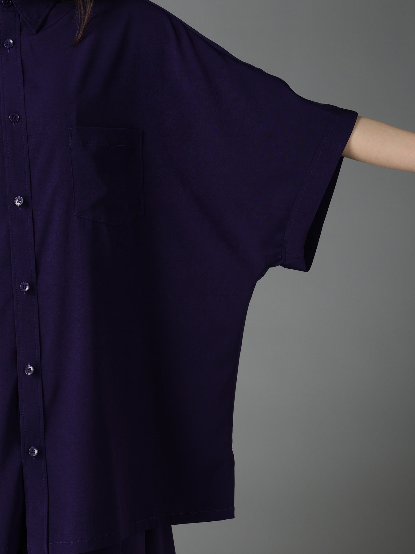 CREPE de CHINE FRONT DOLMAN BIG SHIRT – THE SHOP YOHJI YAMAMOTO