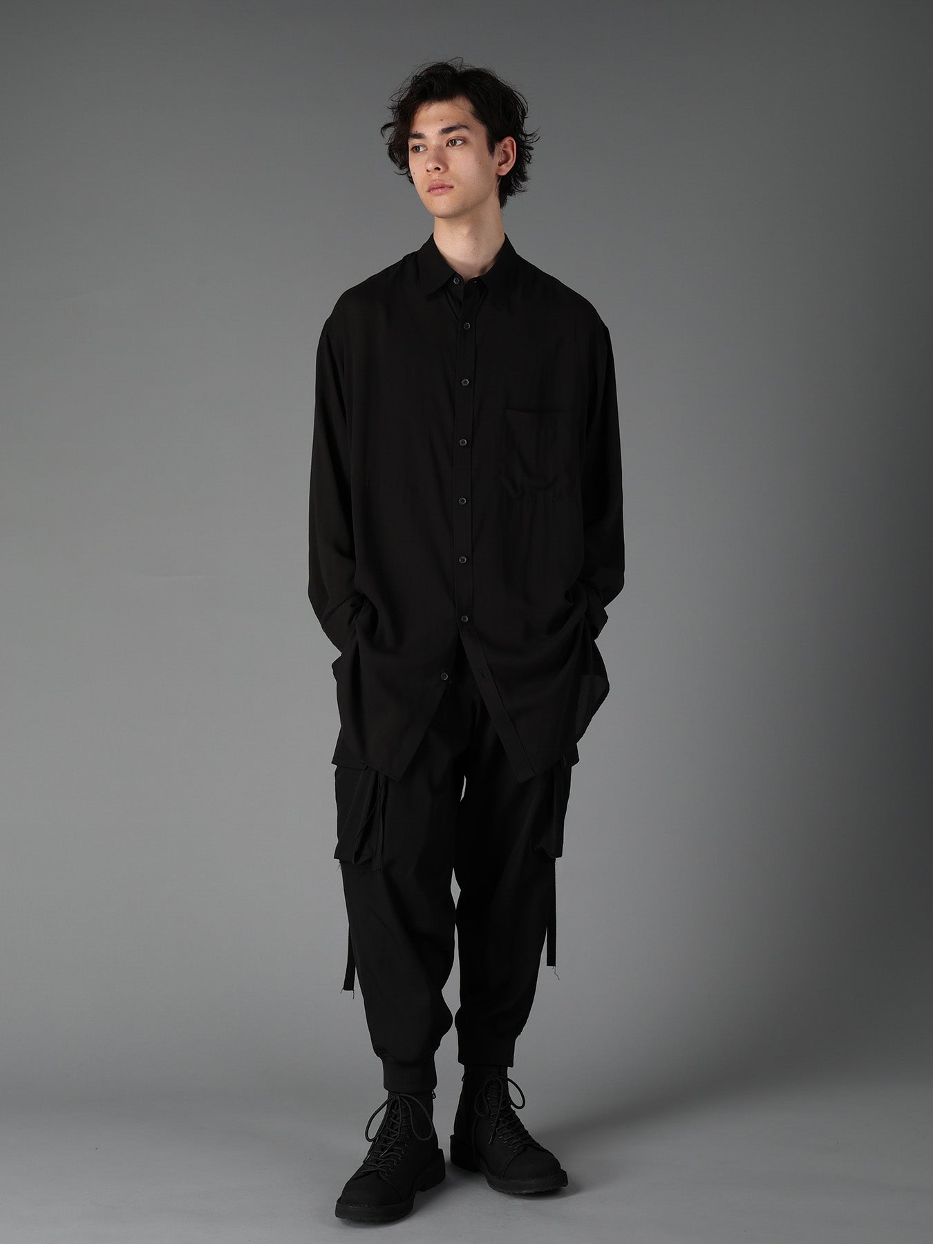 CELLULOSE LAWN LONG SHIRT