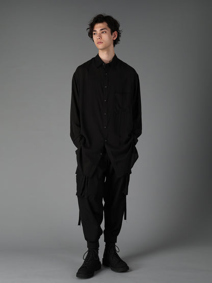 CELLULOSE LAWN LONG SHIRT