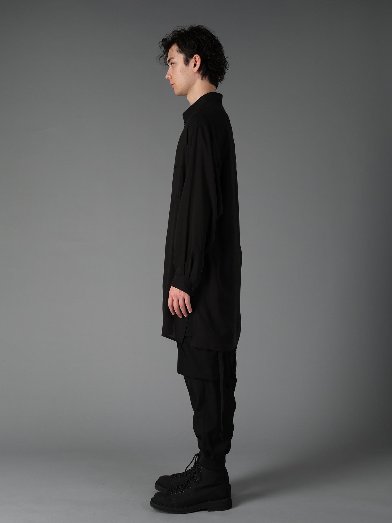 CELLULOSE LAWN LONG SHIRT