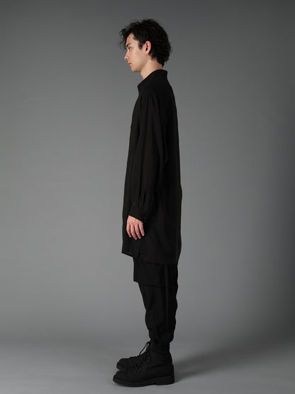 CELLULOSE LAWN LONG SHIRT