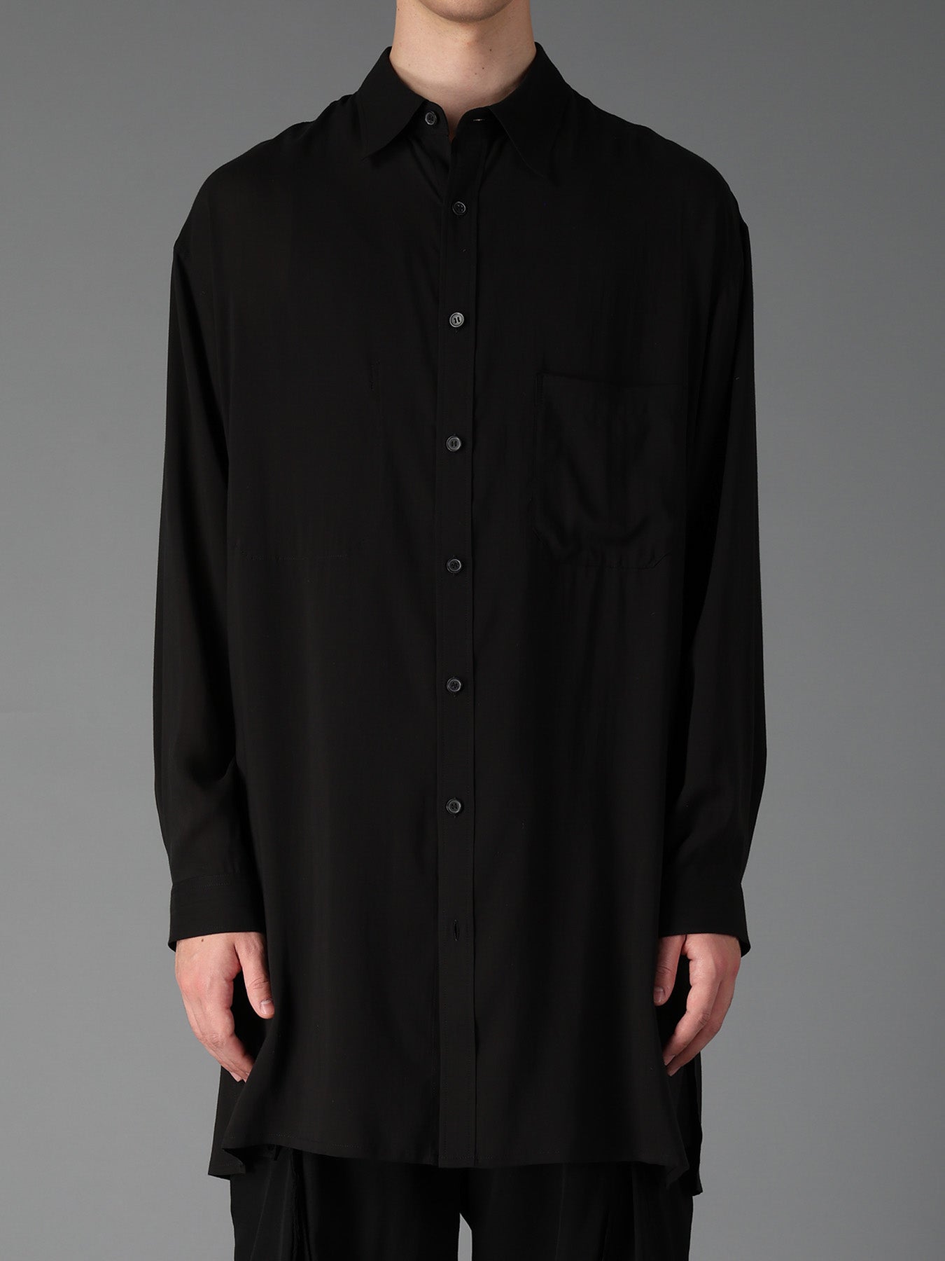 CELLULOSE LAWN LONG SHIRT