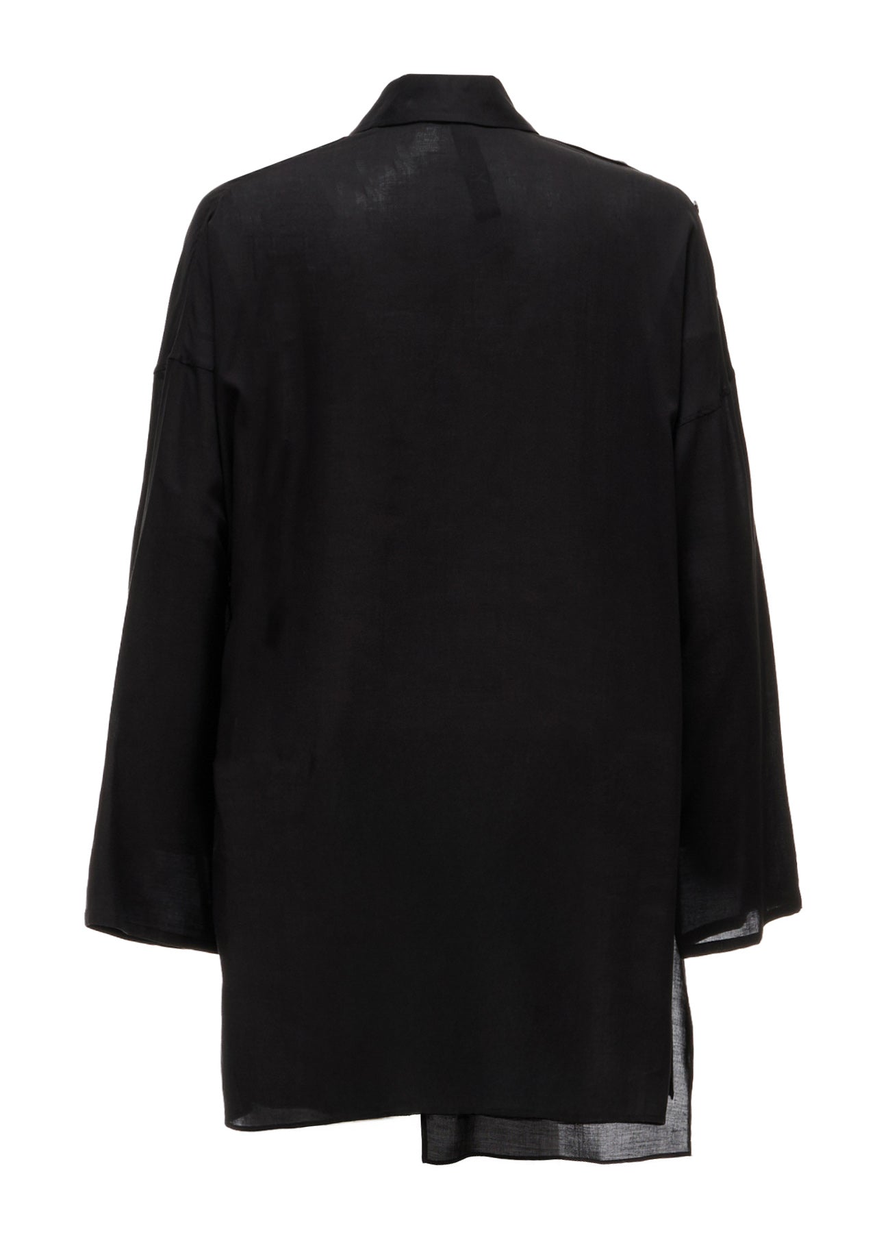CELLULOSE LAWN PULLOVER SHIRT